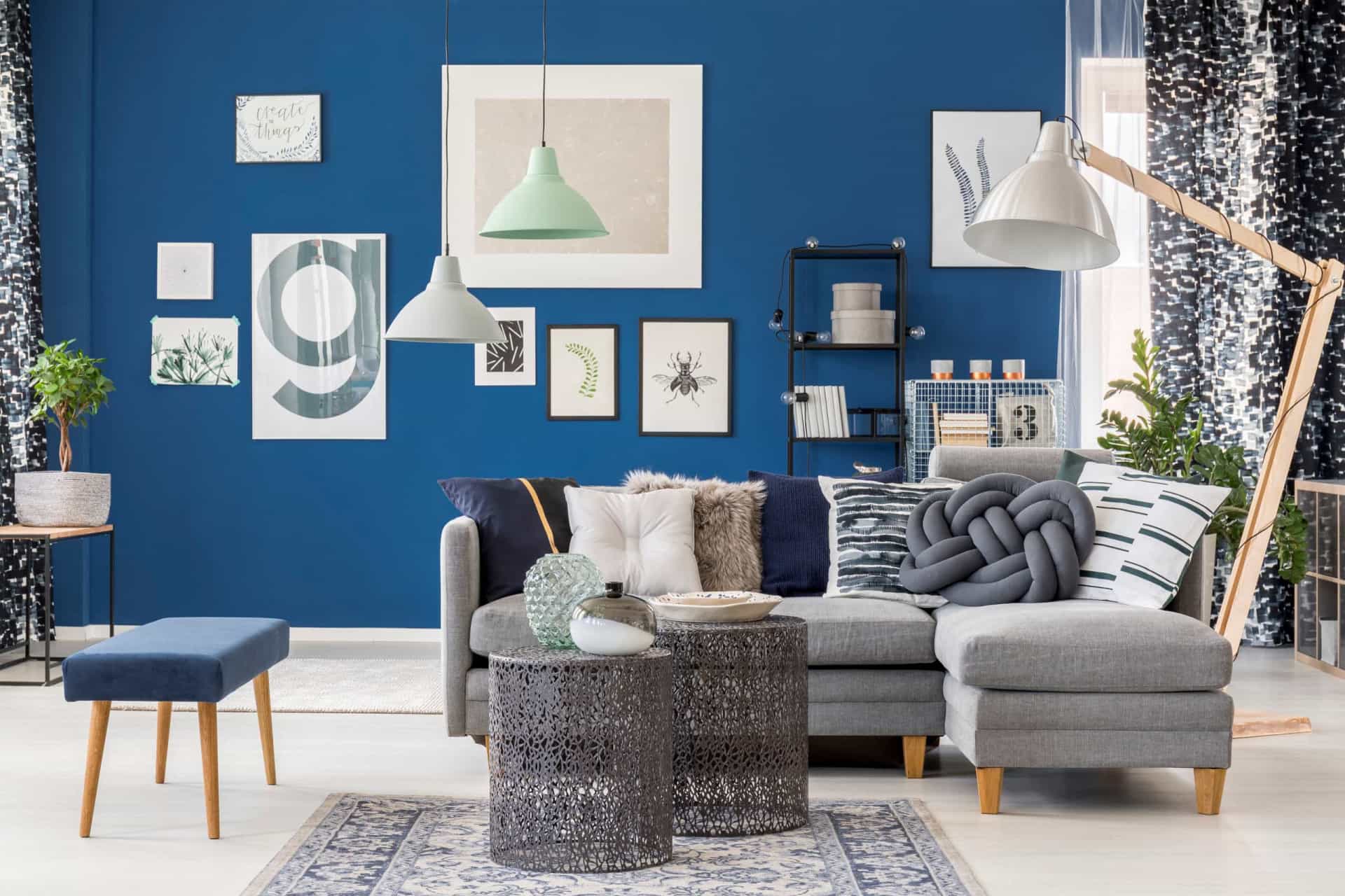 El Color Azul Marino se Impone en el 2021 como Tendencia en Color de Interiores