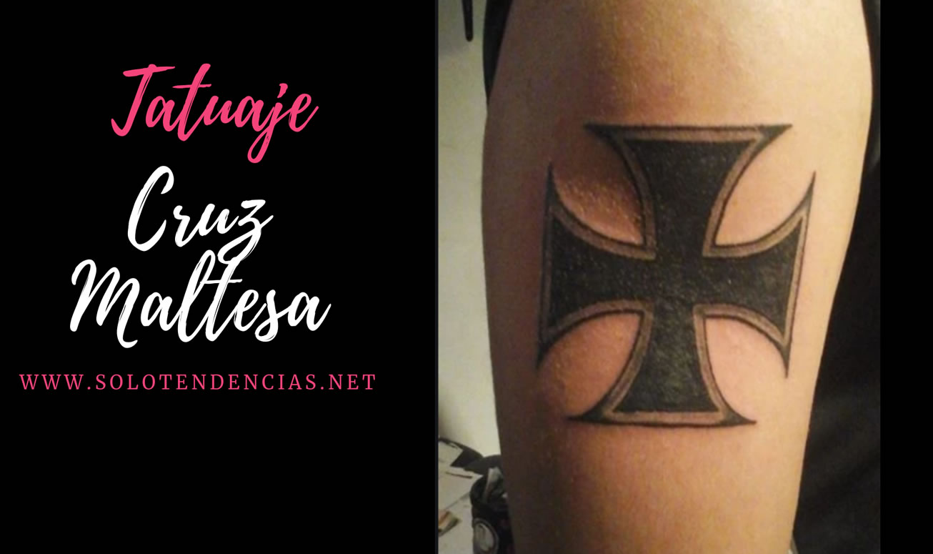 Tatuaje de Cruz Maltesa