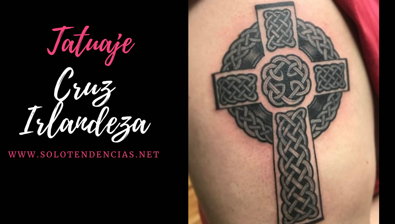 Tatuaje de Cruz Irlandesa