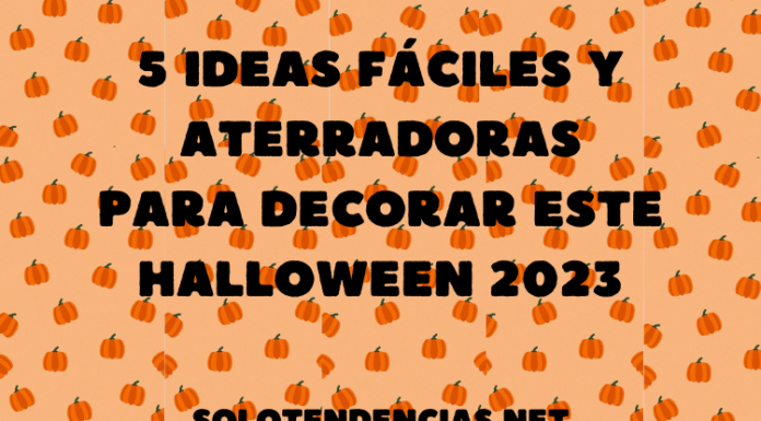 5 ideas faciles y aterradoras para este Halloween 2023 en SoloTendencias.net